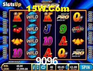 Jackpots e promoções na 9096